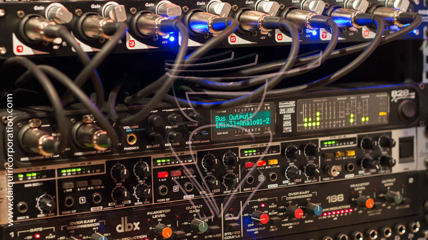 Fotografia equipamiento sonido