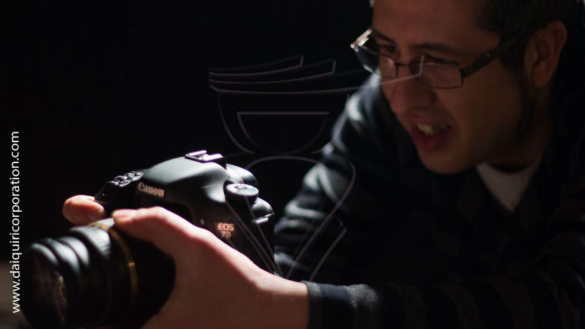 Fotografia equipamiento fotografia, operador con canon eos 7d